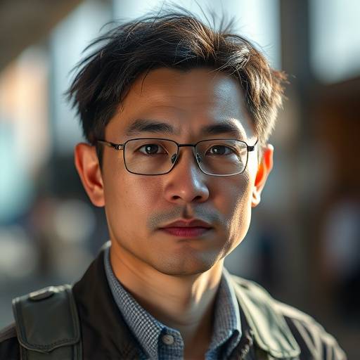 Portrait of David Chen, Location Manager